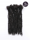 Ombre Honey Tips Textured Human Hair Loc Extensions