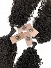 3b3c Exotic Kinky Curly -Reusable The Hybrid Glam Kit-Braiding w/ Weft Hair Combo