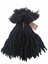 Textured Interlocked Human Hair Loc Extensions