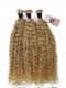 Golden Blond Semi Curly - Bulk Human Hair - Loose/Braids