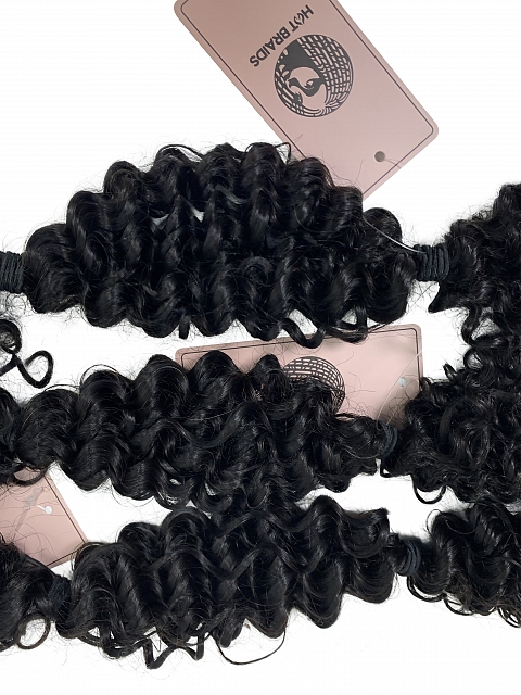 3a3b Texture-Natural Curly - Bulk Human Hair - Twists/Braids