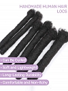 Wicks Natural Black Human Hair Loc Extensions