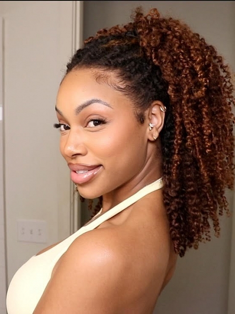 OmbreColor - Reusable Upgrade Crochet Human Hair - HBCH012