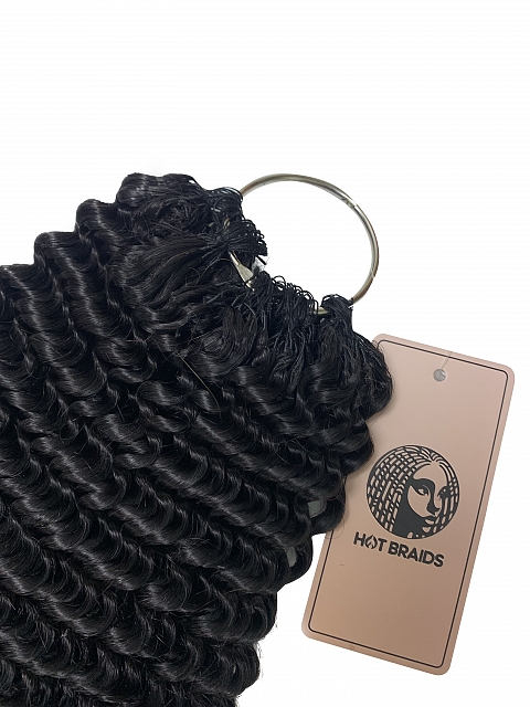 Hand-made Afro Kinky Curly Crochet Human Hair