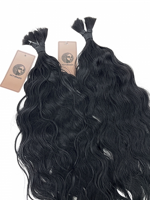 Spanish Wavy - Bulk Human Hair - Loose/Braids