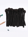 Large Standard Human Hair Loc Extensions