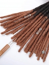 Ombre T1B/30 Standard Human Hair Loc Extensions