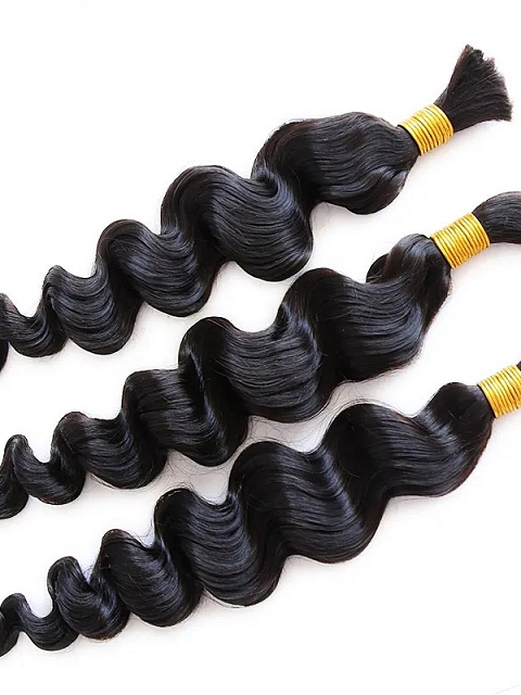 Loose Wave - Bulk Human Hair - Loose/Braids