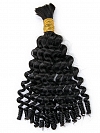 Spiral Curly - Bulk Human Hair - Loose/Braids