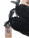 Hand-made Kinky Curly Crochet Human Hair Extension