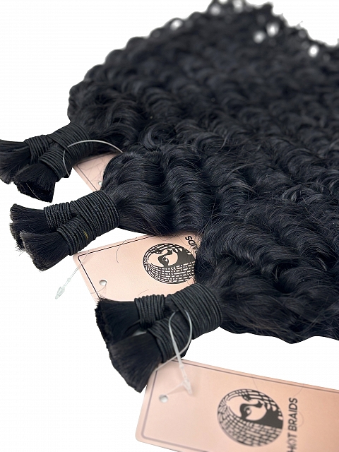 Bohemian Curl - Bulk Human Hair - Loose/Braids