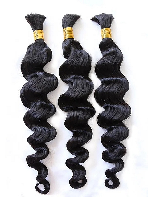 Loose Wave - Bulk Human Hair - Loose/Braids