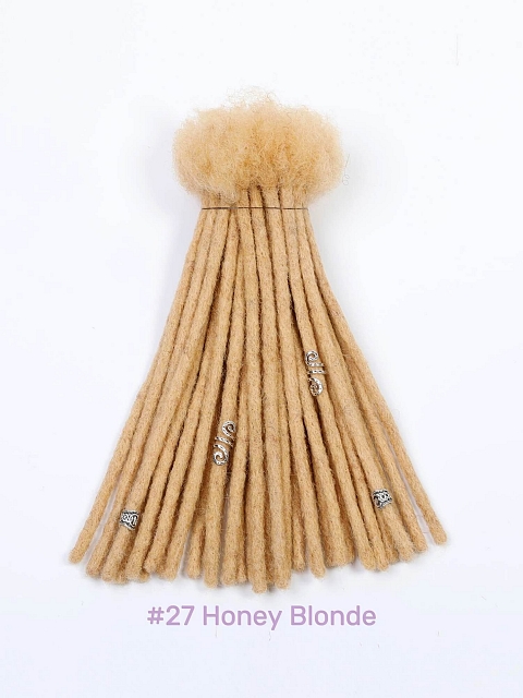 Interlocs With Curly End Dreadlocks Extensions 100% Human Hair Handmade Locs Extensions