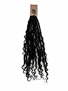 Premium 100% Human Hair Crochet Locs –Goddess Locs– Pre-Looped for DIY Instant Install – Ultra-Thin 0.5cm Lightweight Texture