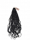 Pre-Looped Crochet Mermaid Boho Box Braids With Loose Wave Human Hair