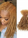 27# Thickness 20strands Per Pack Boho Dreadlocks Curly End Lisa Locs Extensions for Goddess