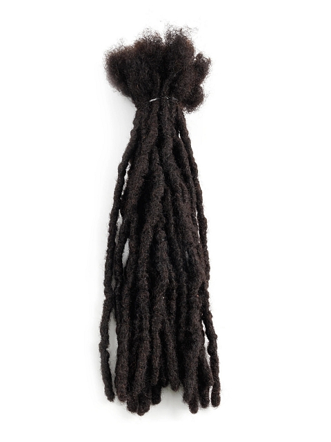 Dreads Interlock Textured Locs Extensions Human Hair Microlocks Sisterlocks Extensions