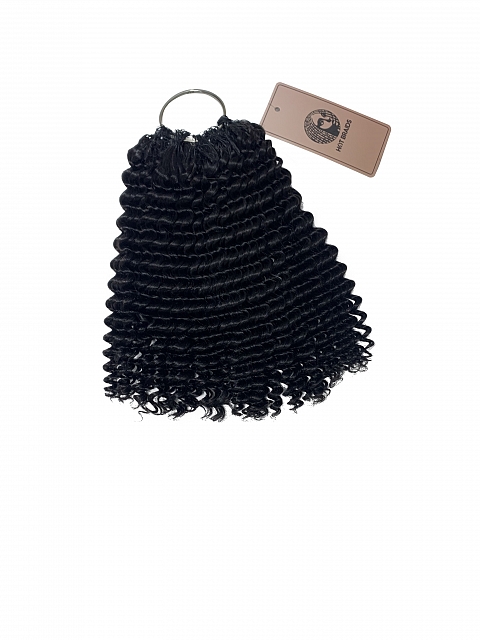 Hand-made Afro Kinky Curly Crochet Human Hair