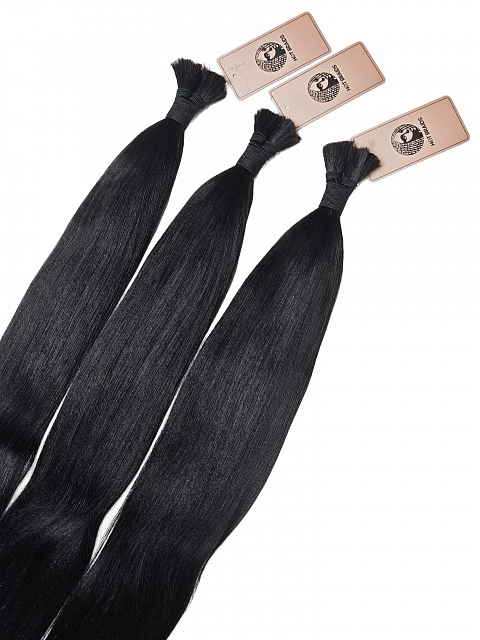 Light Yaki - Bulk Human Hair - Loose/Braids