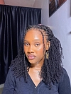 #1B-Off Black-Tight Afro Kinky - Bulk Human Hair - Dreadlocs/Twists