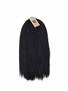 Kinky Straight - Natural Hair Blown Out Texture  - Upgrade Crochet Human Hair