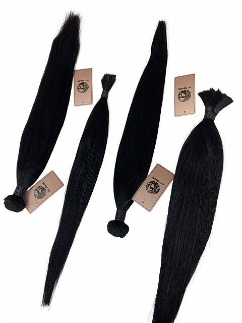Light Yaki -Reusable The Hybrid Glam Kit-Braiding w/ Weft Hair Combo