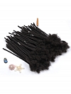 Natural Black Standard Classic Human Hair Loc Extensions