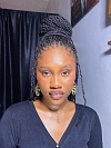 #1B-Off Black-Tight Afro Kinky - Bulk Human Hair - Dreadlocs/Twists