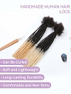 Ombre Micro Locs Extensions Human Hair 0.2cm Thickness Sister Locs