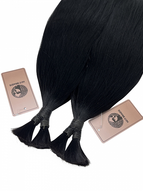 Soft Straight - Bulk Human Hair - Loose/Braids