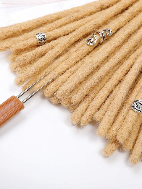 Honey Blonde Standard Human Hair Loc Extensions