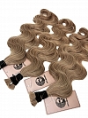 Ash Blond Body Wave - Bulk Human Hair - Loose/Braids