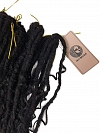 Premium 100% Human Hair Crochet Locs –Goddess Locs– Pre-Looped for DIY Instant Install – Ultra-Thin 0.5cm Lightweight Texture