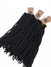 Premium Human Hair Soft Locs – 0.5cm Slim Profile | Pre-Looped for Fast DIY Install | Lightweight & Natural Sheen Crochet Hair for Professionals