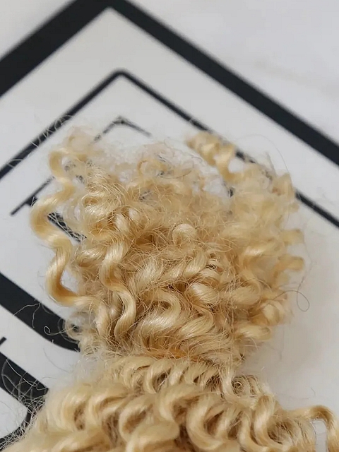 Blond Spring Twist- Bulk Human Hair - Loose/Twists