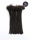 Natural Black Basic Standard Human Hair Loc Extensions