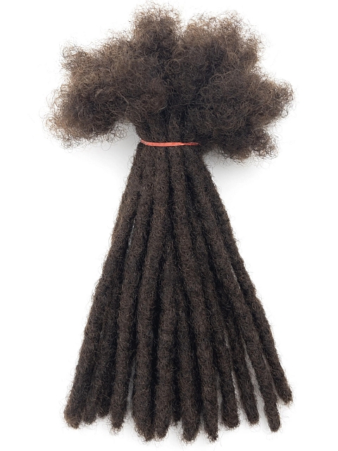 Handmade Human Hair Dreadlocks Extensions Vietnamese Raw Hair Locs Extensions for Box Braided