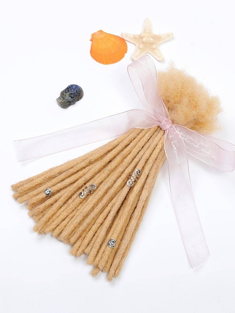 Honey Blonde Standard Human Hair Loc Extensions