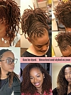 Hot Style #27 Boho Locs Extension Soft Dreadlocks Micro Locs Extensions Inter Locs for Black Women