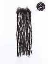Ombre Honey Tips Textured Human Hair Loc Extensions