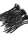 Fashion Extensions 100% Human Hair Dreadlocks Curly End Not Easy Break Texture Locs for Rock&Roll