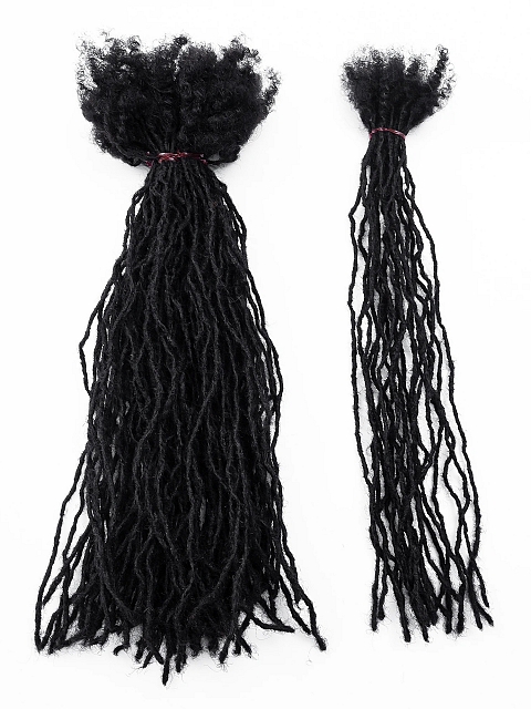 Dreadlock Extensions Crochet Dreads Extensions 100% Handmade Single Ended Dreads Width Reggae Style