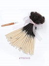 Ombre Standard Human Hair Dreadlock Extensions