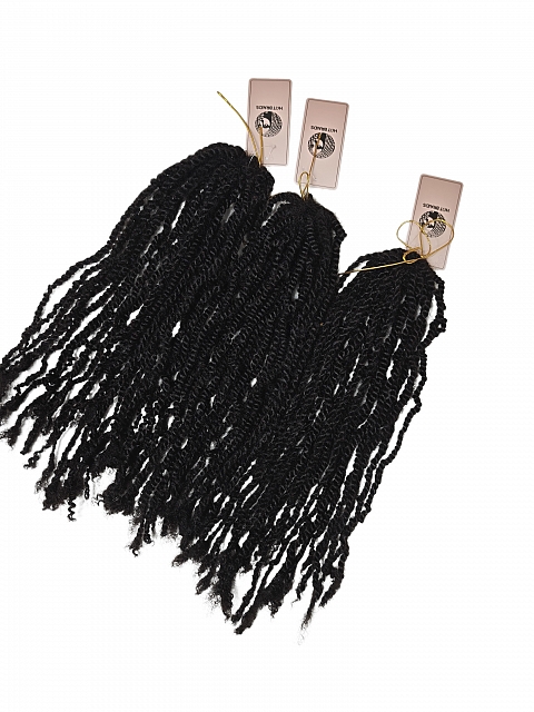 Pre-Twisted Human Passion Twist Crochet Hair
