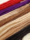 Virgin Hair Extensions Dreadlocks Crochet Braiding Hair Dreads Locs Extensions for Rock Roll Hip Hop People