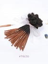 Ombre Standard Human Hair Dreadlock Extensions