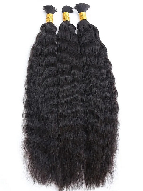 Wet Wave - Bulk Human Hair - Loose/Braids