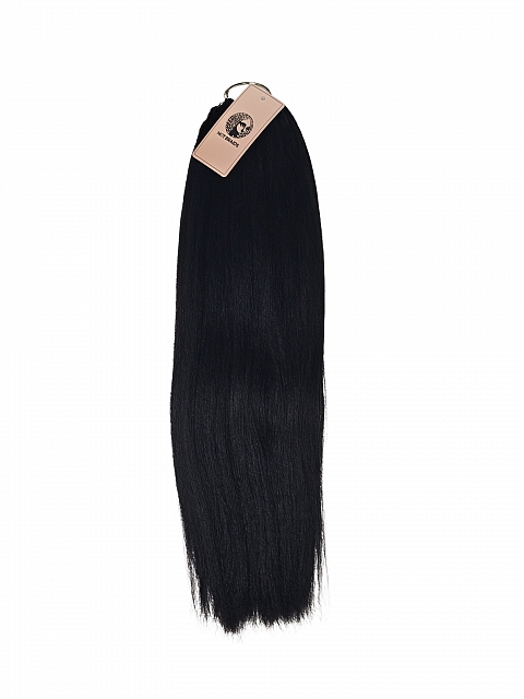 Coarse Yaki - Texture Between Light Yaki & Kinky Straight - Upgrade Crochet Human Hair