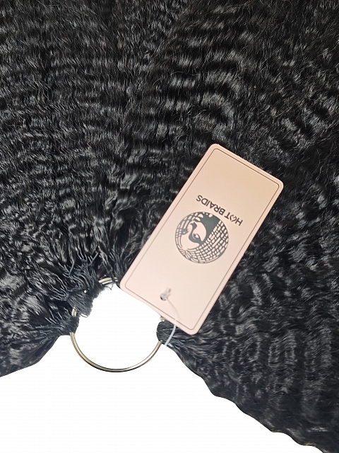 Kinky Straight - Natural Hair Blown Out Texture  - Upgrade Crochet Human Hair