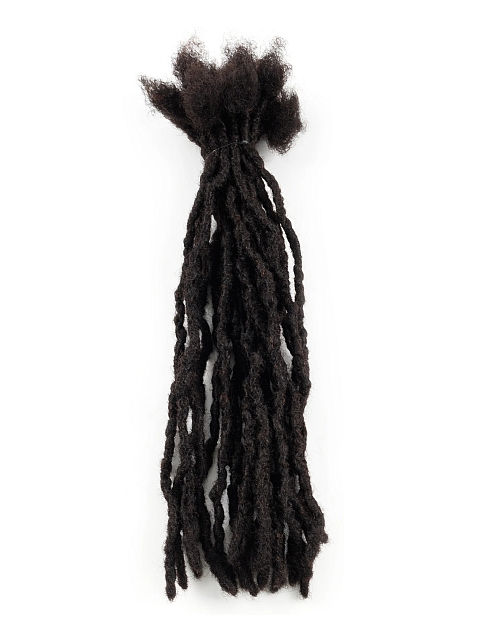 Wholesale Dreads Interlock Textured Locs Extensions Human Hair Microlocks Sisterlocks Extensions